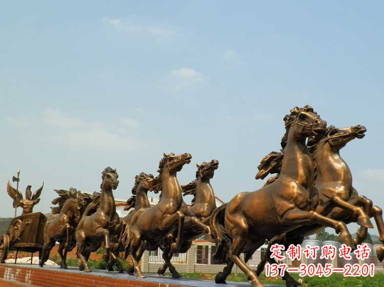 内蒙古阿波罗太阳神铜雕