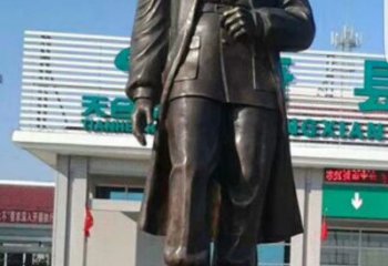 内蒙古白求恩铜雕——记录一位伟大的英雄