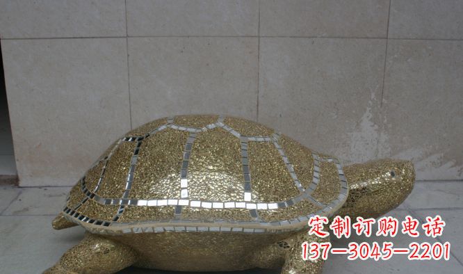 内蒙古不锈钢彩银乌龟公园景观雕塑艺术与自然的完美融合