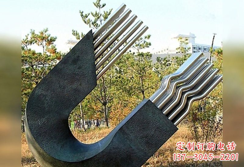 内蒙古不锈钢磁铁雕塑绚丽多彩的艺术珍品