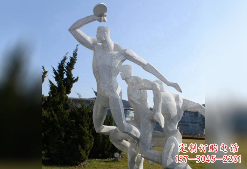 内蒙古精致的乒乓球雕塑