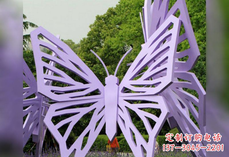 内蒙古不锈钢蝴蝶雕塑美丽永恒
