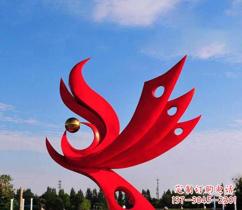 内蒙古不锈钢凤凰灵动传神