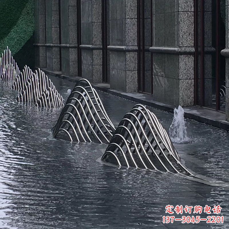 内蒙古不锈钢假山雕塑精美外形,百变造型