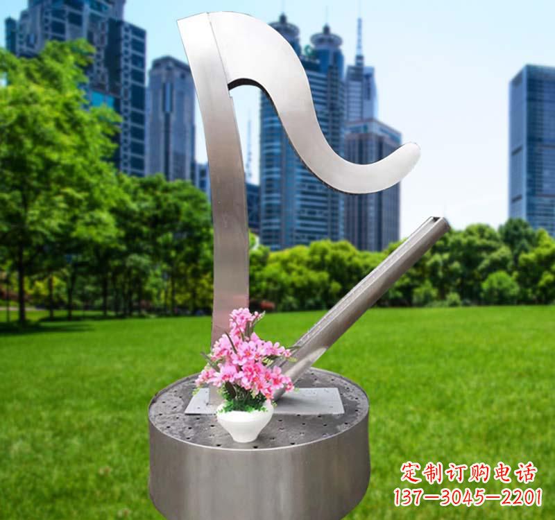 内蒙古不锈钢竖琴雕塑艺术的精髓