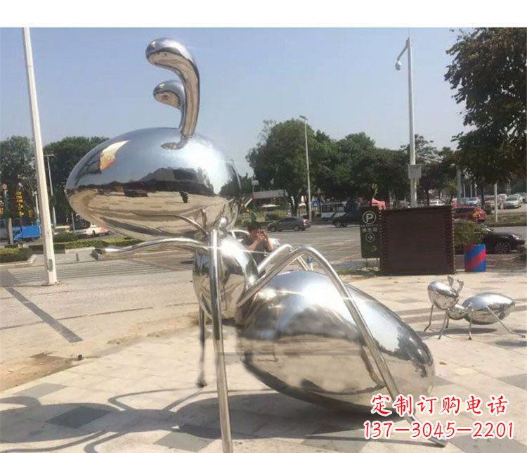 内蒙古不锈钢蚂蚁雕塑艺术与自然的完美结合
