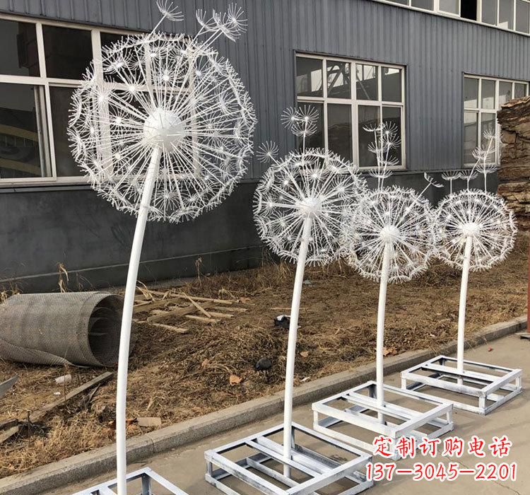 内蒙古不锈钢蒲公英——城市雕塑的精美瑰宝
