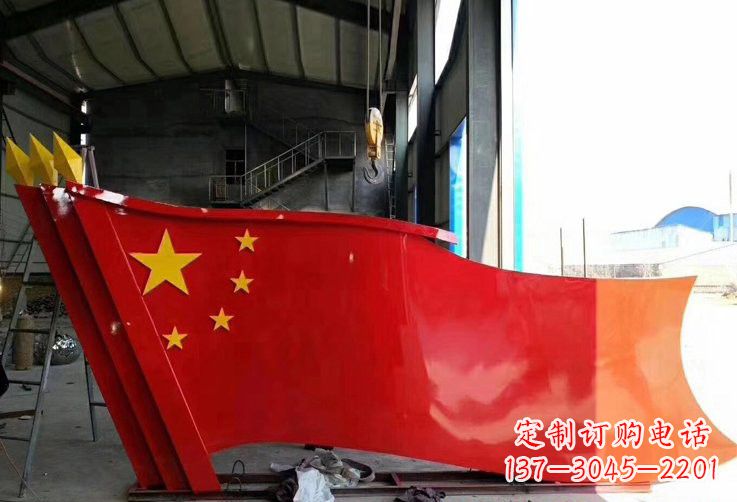 内蒙古不锈钢五星红旗传承着中国人民的荣耀