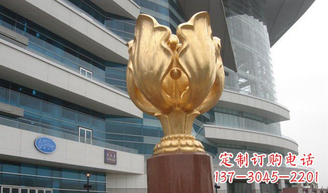 内蒙古不锈钢紫荆花之美