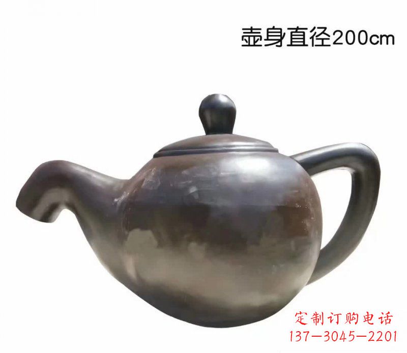 内蒙古青铜茶壶雕塑——彰显传统文化的艺术精髓