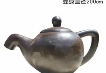 内蒙古青铜茶壶雕塑——彰显传统文化的艺术精髓