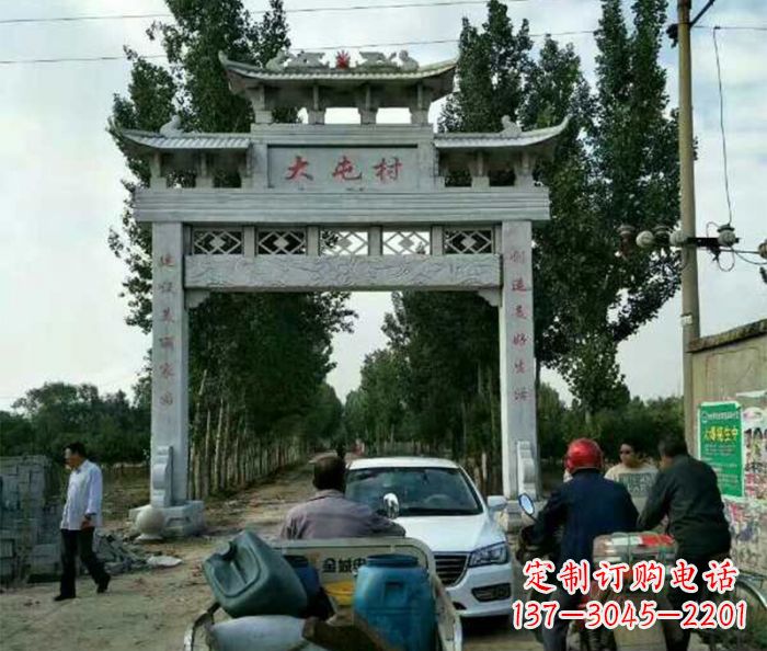 内蒙古石雕牌坊——传承古老文化的艺术瑰宝