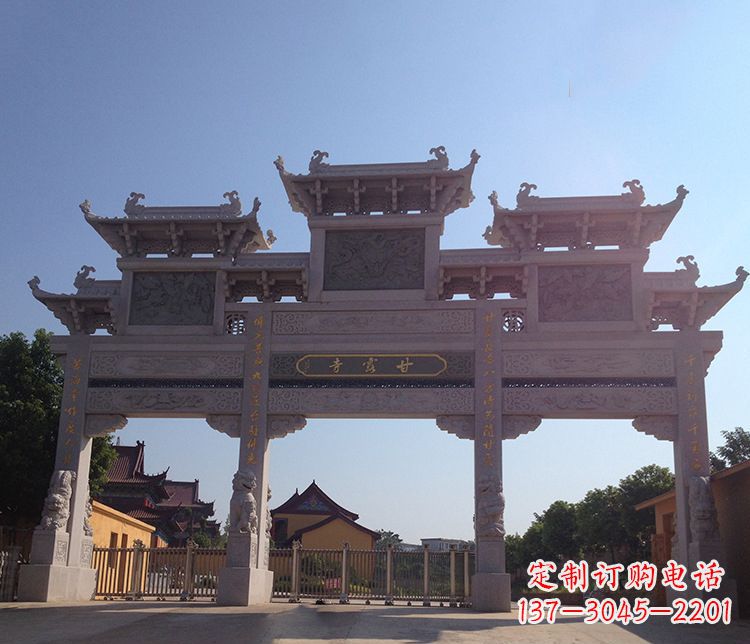 内蒙古牌坊雕塑——传承民间艺术的精髓