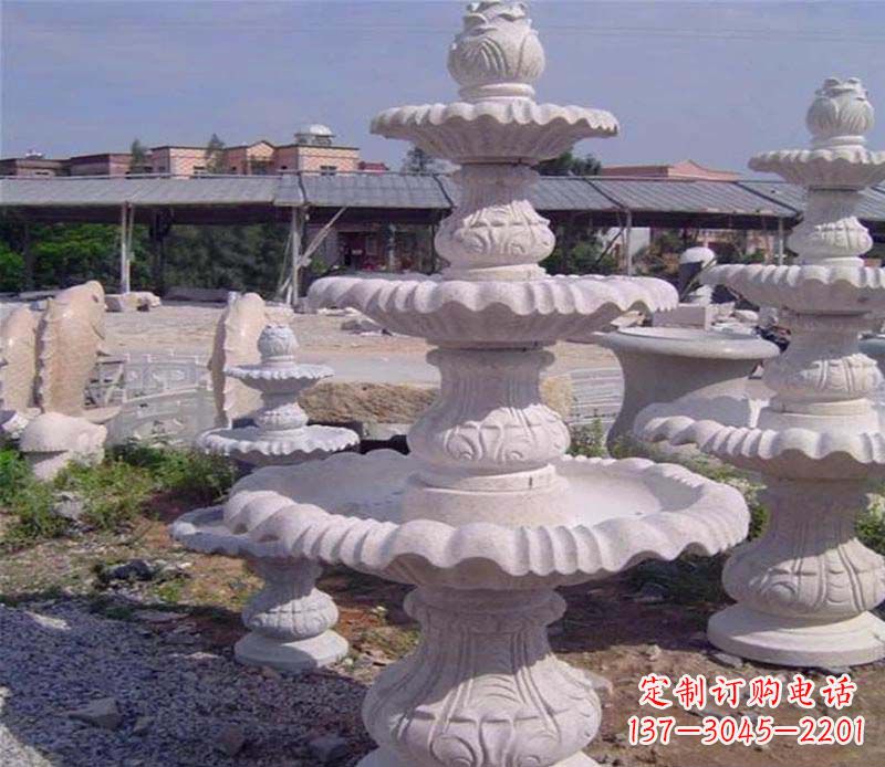 内蒙古石雕喷泉展现精美的艺术灵感