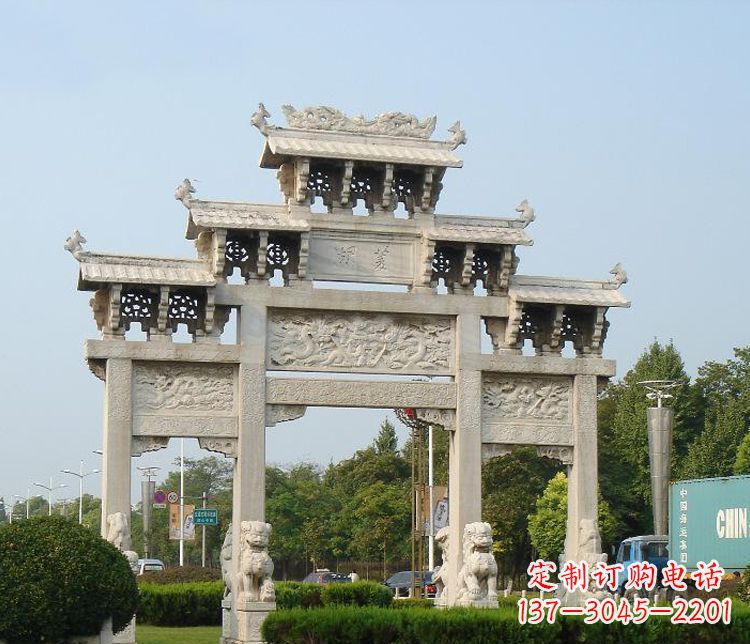 内蒙古大理石牌坊雕塑——精致纯粹、卓越优雅