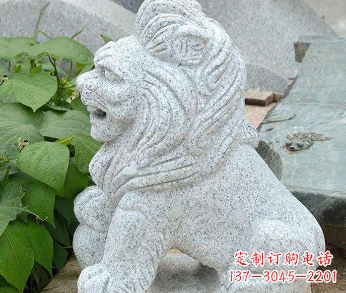 内蒙古大理石狮子雕塑
