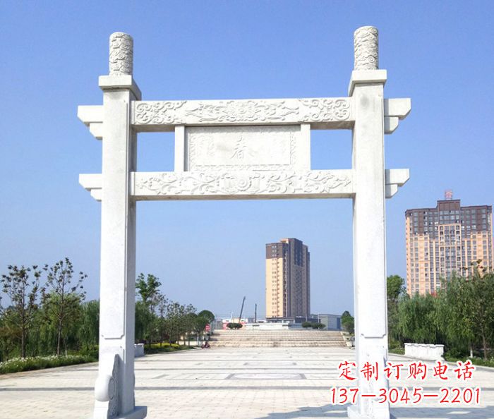 内蒙古石牌楼雕塑——精美的浓缩艺术