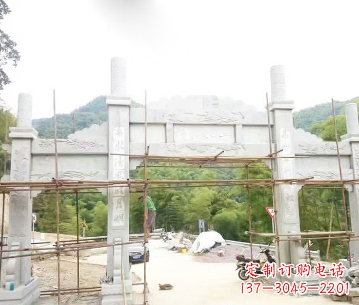 内蒙古专业牌坊雕塑定制