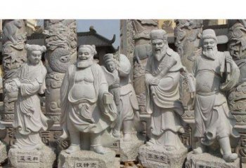 内蒙古大理石八仙雕塑神秘的艺术之美
