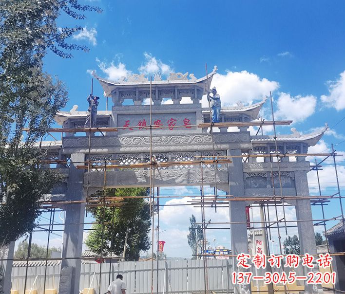 内蒙古牌坊雕塑品质精湛、精致耐看
