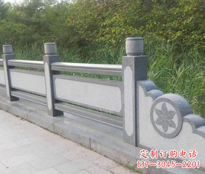 内蒙古精美仿古石栏杆雕塑