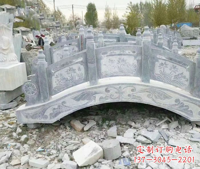 内蒙古仿古石拱桥雕塑