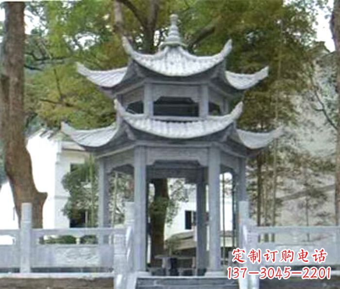 内蒙古中领雕塑凉亭石雕——传承古典精髓,融情于雕塑之中