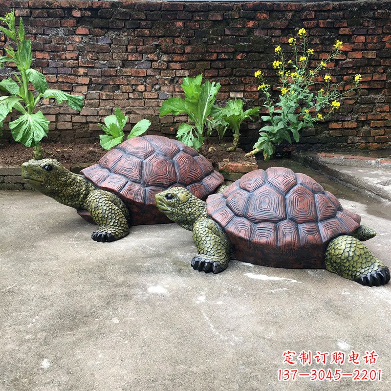 内蒙古精致细腻的乌龟雕塑