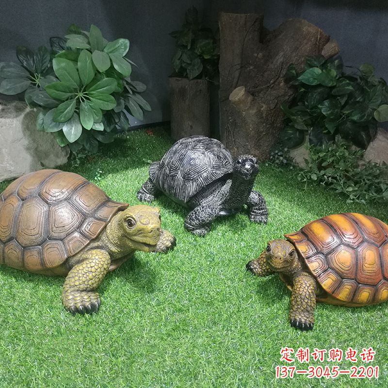内蒙古乌龟雕塑,装点你的庭院水景