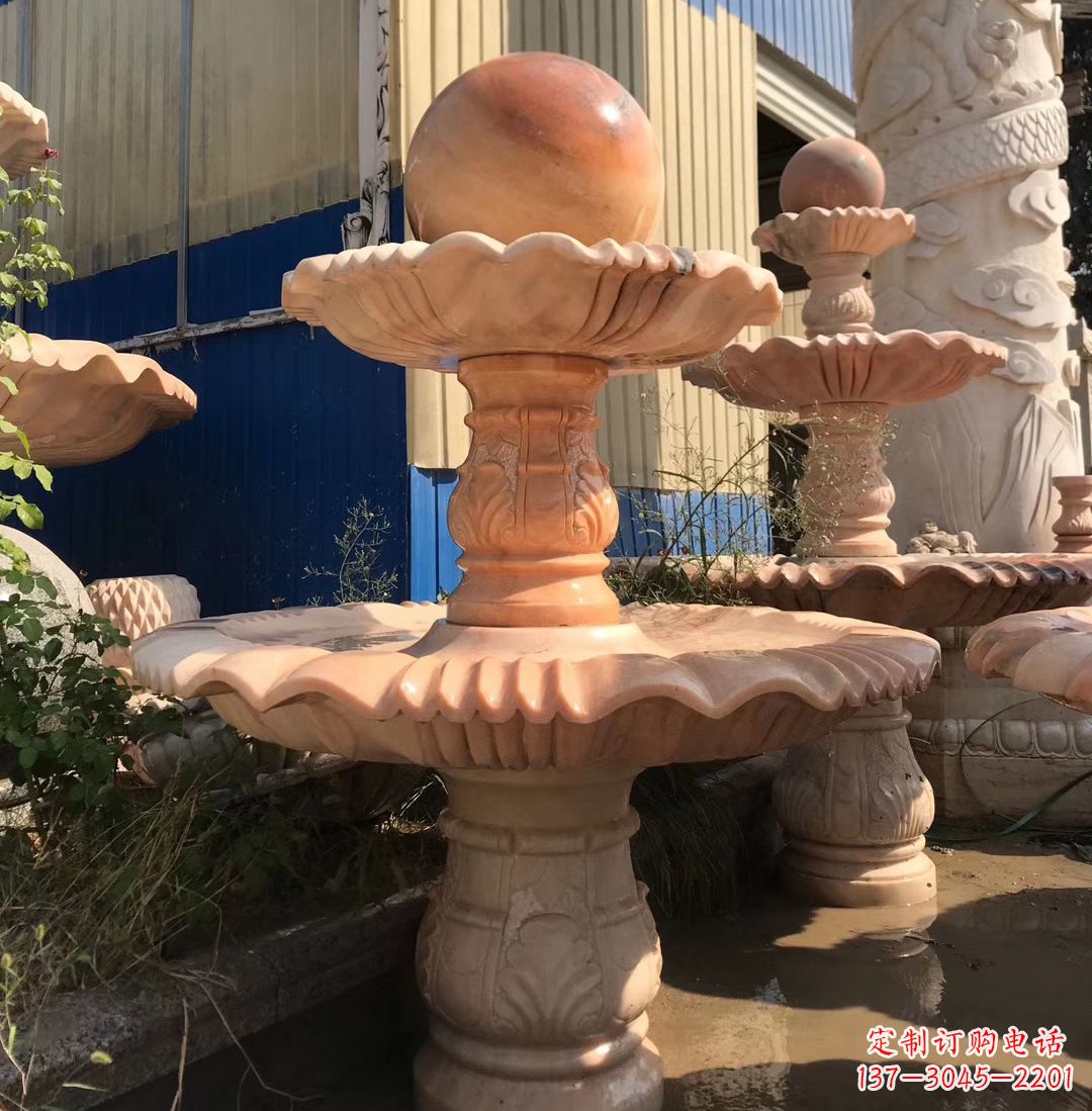 内蒙古各类石雕风水球