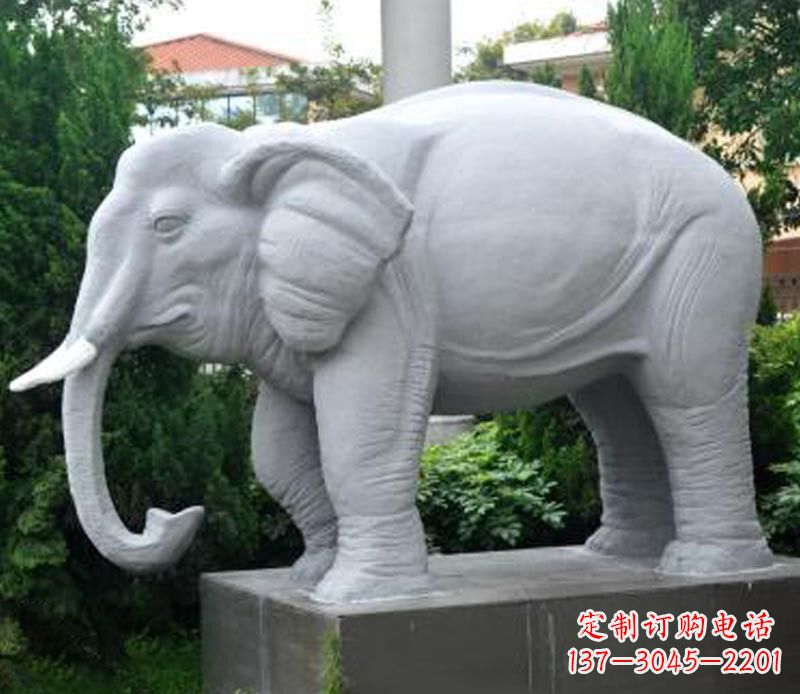 内蒙古大象大理石石雕