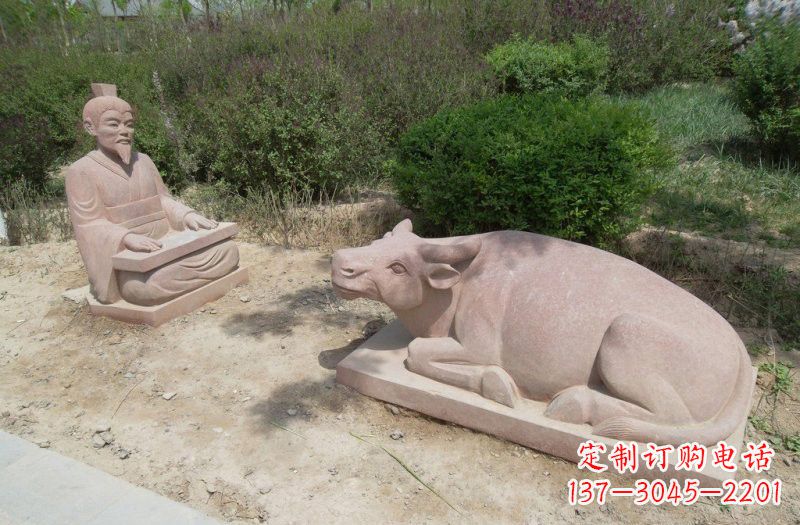 内蒙古浪漫情怀牛雕塑