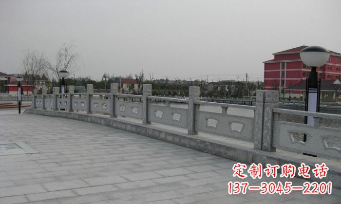 内蒙古公园仿古石栏板 (2)