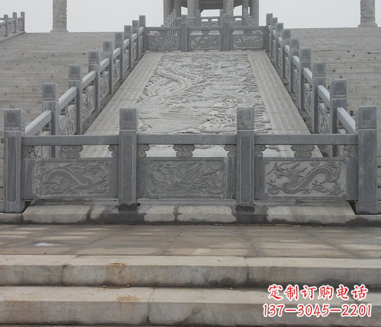 内蒙古精美的仿古石栏板雕塑
