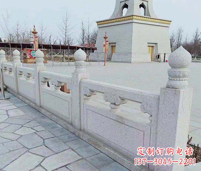 内蒙古精美大理石栏板石雕
