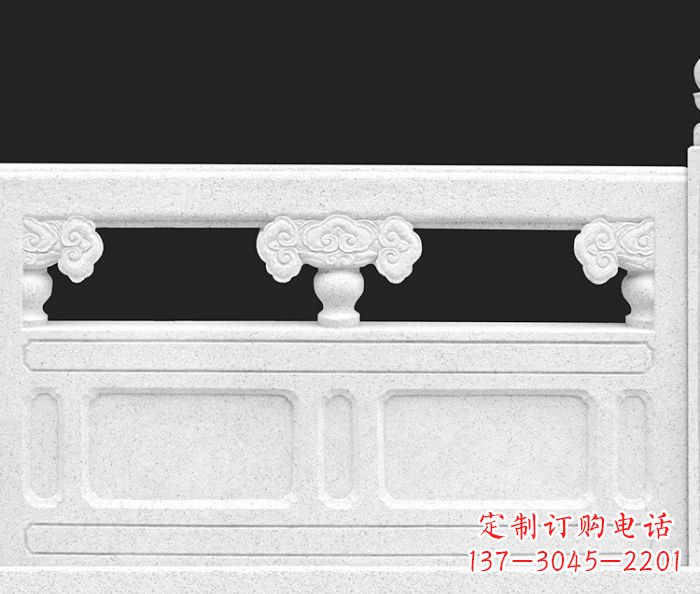 内蒙古汉白玉石栏板雕塑