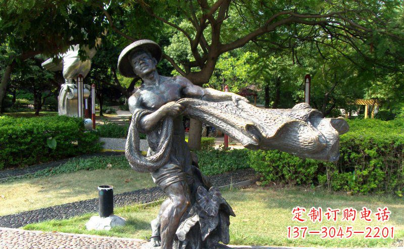 内蒙古渔民铜雕—— 带您体验渔夫传统文化