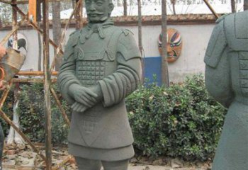 内蒙古广场兵马俑石雕