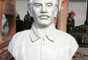 内蒙古白求恩胸像雕塑——校园世界名人著名医生的终极象征