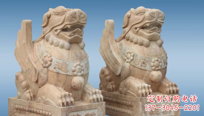 内蒙古中领雕塑:传承古老传统,精心雕琢貔貅石雕