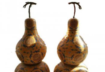 内蒙古传统文化精美葫芦铜雕
