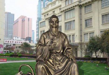 内蒙古精美古典——华佗古代名人铜雕