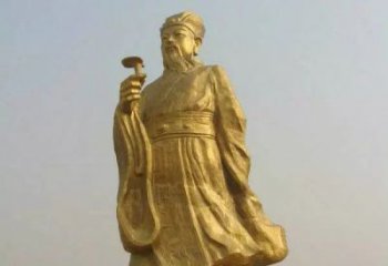 内蒙古精美绝伦的李时珍铜雕