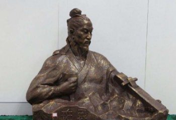 内蒙古鲁班雕塑，古代名人铜雕定制