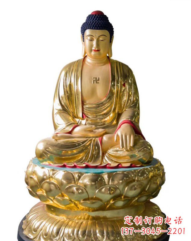 内蒙古如来佛雕塑,神圣古朴艺术精品