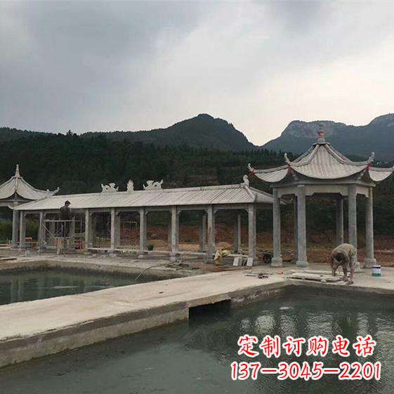 内蒙古多功能石雕长廊雕塑