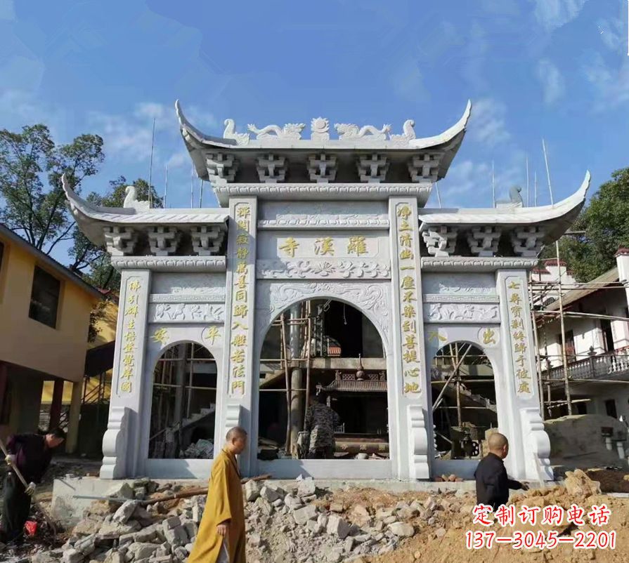 内蒙古西安中领雕塑:高端定制牌坊雕塑