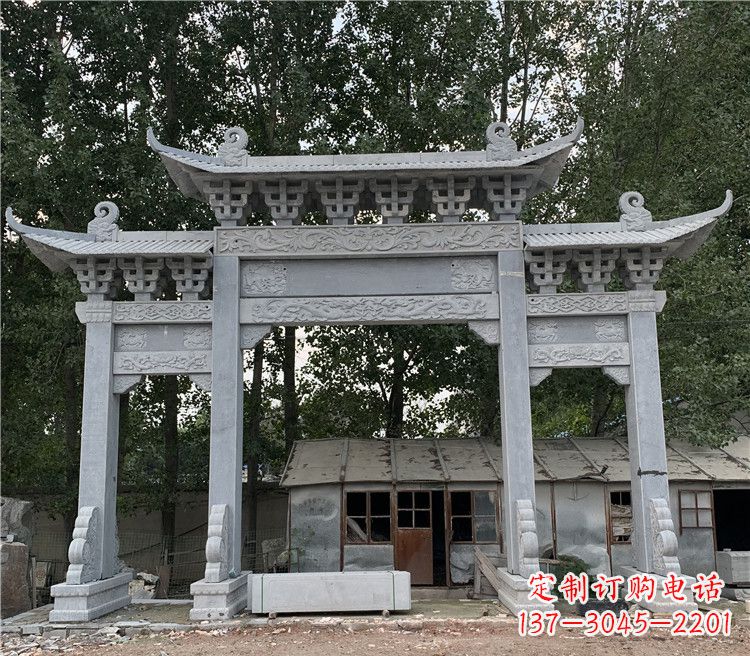 内蒙古石牌坊石雕牌坊