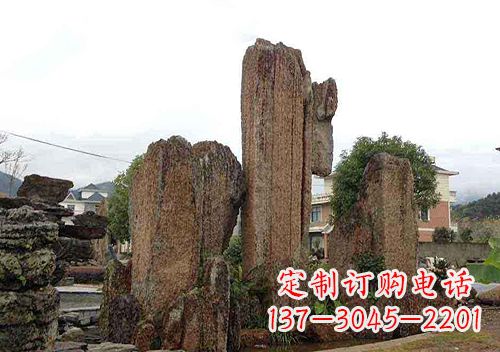 内蒙古石笋石假山