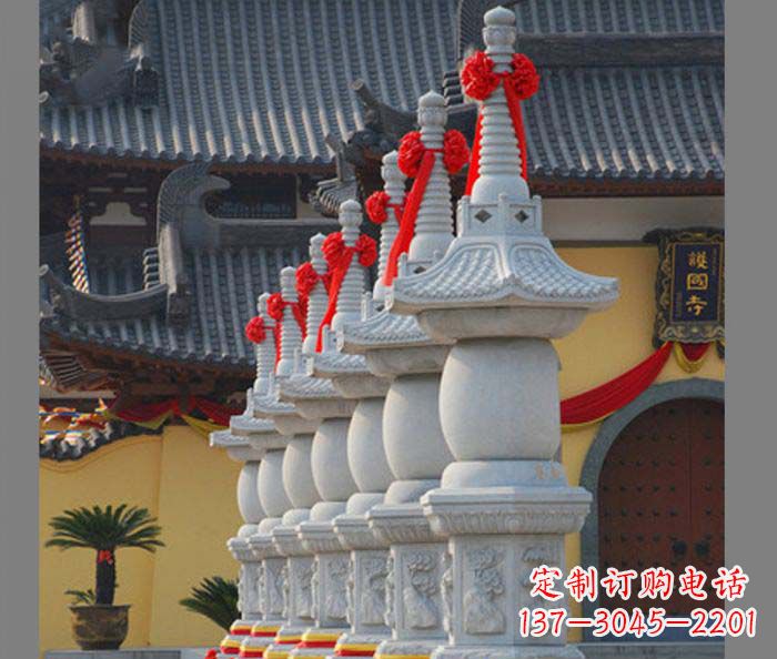 内蒙古寺庙景观舍利塔石雕
